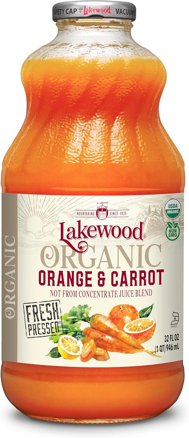 Lakewood Organic Fresh Blends Orange & Carrot (1 X 32 FL OZ)