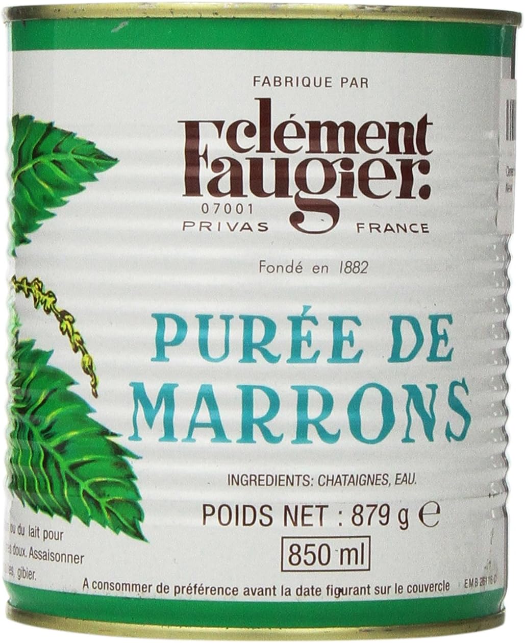 Clement Faugier Chestnut Puree Unsweetened 31oz