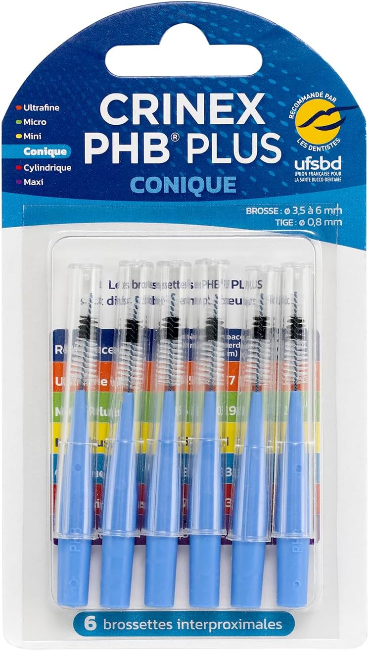 PHB Plus Conical 1.3 Brush Head in Blister Pack