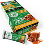 Daryl's Bars, Chocolate Caramel Pecan On the Go Whey Protein Bars, Gluten Free, Low Sugar, 22gr of Protein Snack, Meal Replacement, Pack of 1