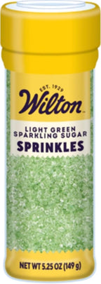 Wilton Sparkling Sugar Decorating Sprinkles, 5.25 oz., Light Green