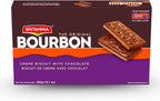 Britannia The Original Bourbon Chocolate Crème Biscuits, Classic Chocolate Sandwich Cookies, 390g (13.7 oz)