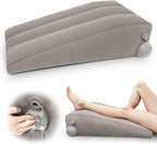 Inmoredo Inflatable Leg Elevation Pillow for After Surgery, Leg Wedge Pillow for Post-Surgery Recovery, Adjustable Height for Foot Ankle Knee, with Easy Press Pump Valve, Single Leg