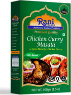 Rani Chicken Curry Masala (Indian 13-Spice Blend for Chicken) 3.5oz (100g) ~ All Natural | Vegan | No Colors | Gluten Friendly | NON-GMO | Indian Origin