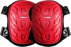 Work Knee Pads for Men Construction, Gardening Knee Pads for Work, Kneepads for Construction, Rodilleras de Trabajo Rodilleras Para Dolor de Rodillas (Red)