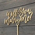 Will You Marry Me Cake topper?,Proposal Cake topper,Engagement cake topper for Bridal Shower Wedding Party Supplies,Bachelorette Party Decorations