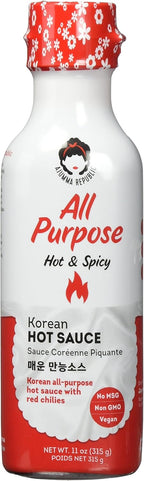 Ajumma Republic All Purpose Hot Sauce, 11 Ounce