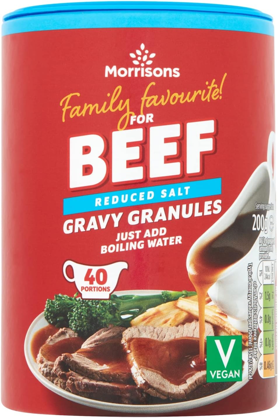 Morrisons Reduced Salt Gravy Granules 200g