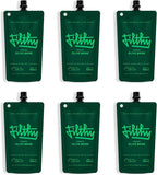 Filthy Olive Brine, Premium Cocktail Mixer, Filtered for Dirty Martinis, Olive Juice for Cocktails, Made from Naturally Cured Olives, Non-GMO, Gluten Free, 8 Oz Pouch, 6 Pack