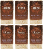 Biona Organic Rice Cakes with Quinoa 100g-12 Pack