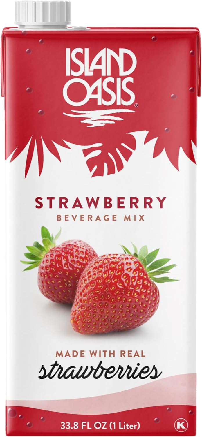 Island Oasis Strawberry Beverage Mix, 1 Liter