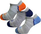 True Energy Women's No Show Socks - Running Socks with Compression + Infrared - 3 Pairs