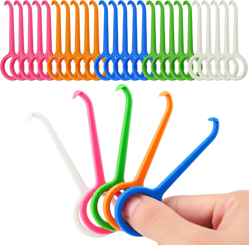 25PCS Aligner Remover Tool, 5 Colors Clear Aligner Removal Tool for Invisalign Removable Retainers, Aligners,Braces Removal Kit