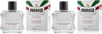 Proraso After Shave Balm - Oatmeal & Green Tea - Nourishing & Gentle Formula After Shave Cream for Sensitive Skin - Premium Italian Shaving for Men - 3.4oz,(Pack of 2)