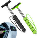Side Mirror Squeegee, 2 PCS Car Mirror Squeegee, Retractable Car Rearview Mirror Wiper for All Vehicles, Universal Automotive Accessories