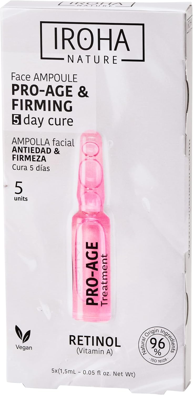 Iroha Nature - Face AMPOULE PRO-AGE & FIRMING - 5 day treatment