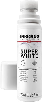 Tarrago Super White- Shoe Whitener Instant Cleaner for Sneakers with Applicator Tip for Leather Renew 75mL