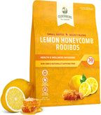 Cederberg Tea Company Lemon Honeycomb Rooibos Tea Bags - Made with Organic Red Rooibos Tea, South African Herbal Tea, Naturally Caffeine Free Tea, Small Batch - Select Blend Non-GMO, Premium Leaf, Antioxidant-Rich, 30 Count