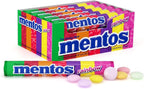 Mentos Chewy Mint Candy Roll, Rainbow Mint Candies, 14 Pieces Per Roll, 15 Count Party Pack