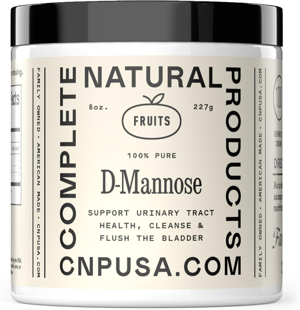 D Mannose Powder Supplement 8oz - Powder D Mannose for Urinary Tract & Bladder Health Support, Bulk Easy Mix Formula, 115 Servings, No Fillers, Non GMO & Gluten Free Support, Kosher Certified Made USA