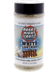 Boars Night Out White Lightning with Double Garlic Butter - PACK OF 2
