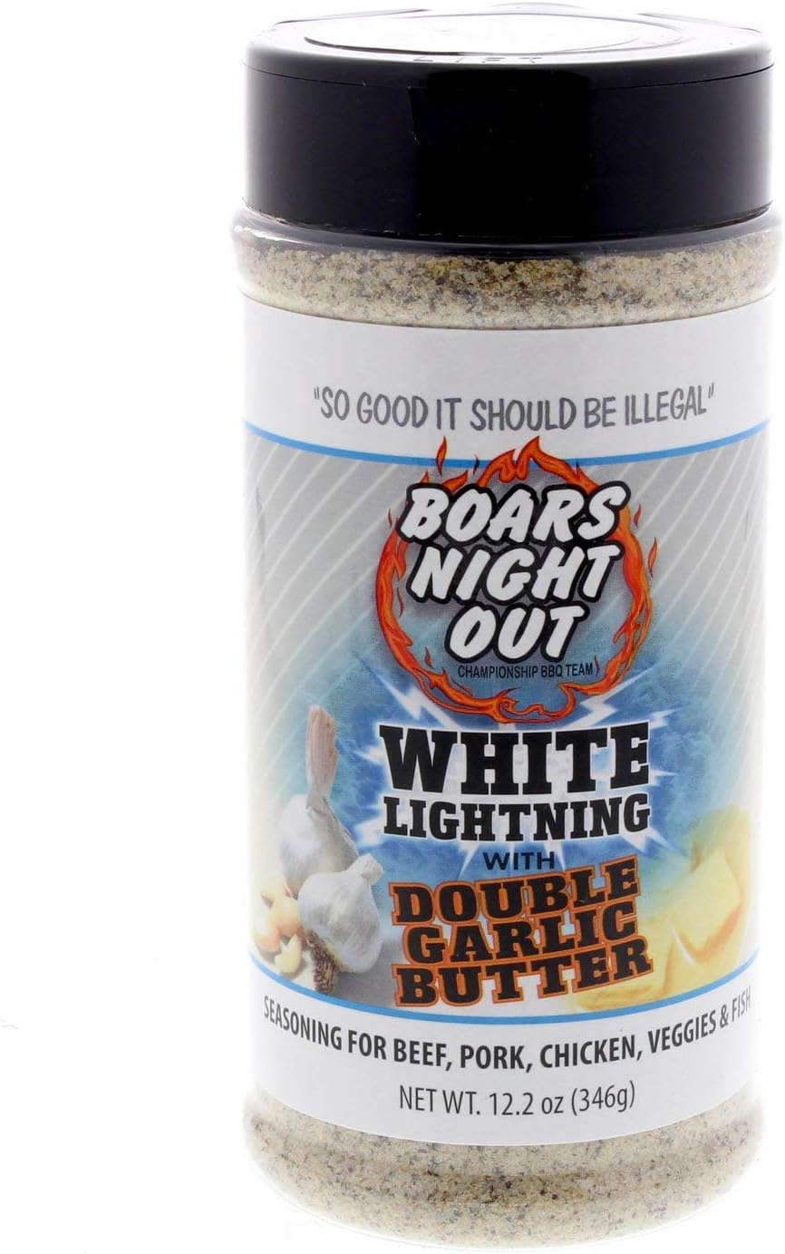 Boars Night Out White Lightning with Double Garlic Butter - PACK OF 2