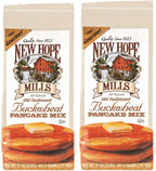 New Hope Mills Easy To Make Pancake Mix- Two 32 oz. Bags- Your Choice of 5 Different Varieties (Buckwheat)