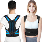 Posture Corrector for Women/Men/Kids, Adjustable Upper Back Brace for Back Pain Relief, Lightweight Posture Support Straightener for Teenagers Boys Girls to Improve Slouch, Prevent Humpback, L