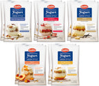 EasiYo Greek Style Yogurt Base | Variety Pack (10-pack, 70 Servings) with Live Cultures | Easy & Fresh Homemade Yogurt | Use with EasiYo Maker | New Zealand Milk from Grass Fed Cows