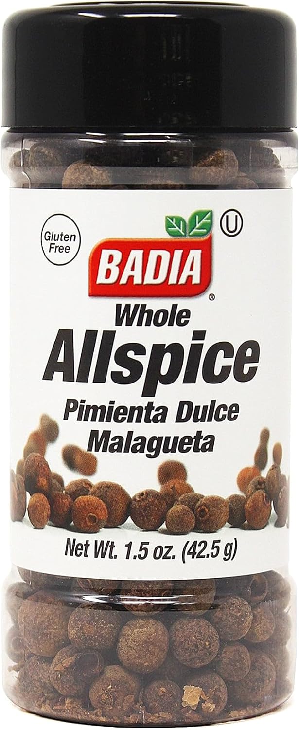 Badia Allspice Whole 1.5 oz – Warm & Fragrant Spice with Notes of Cinnamon, Nutmeg & Cloves