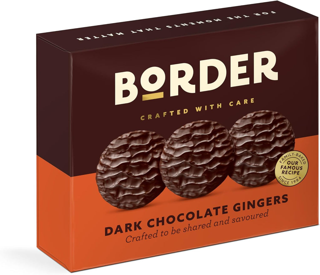 Border Biscuits Dark Chocolate Ginger Gift Pack 255g