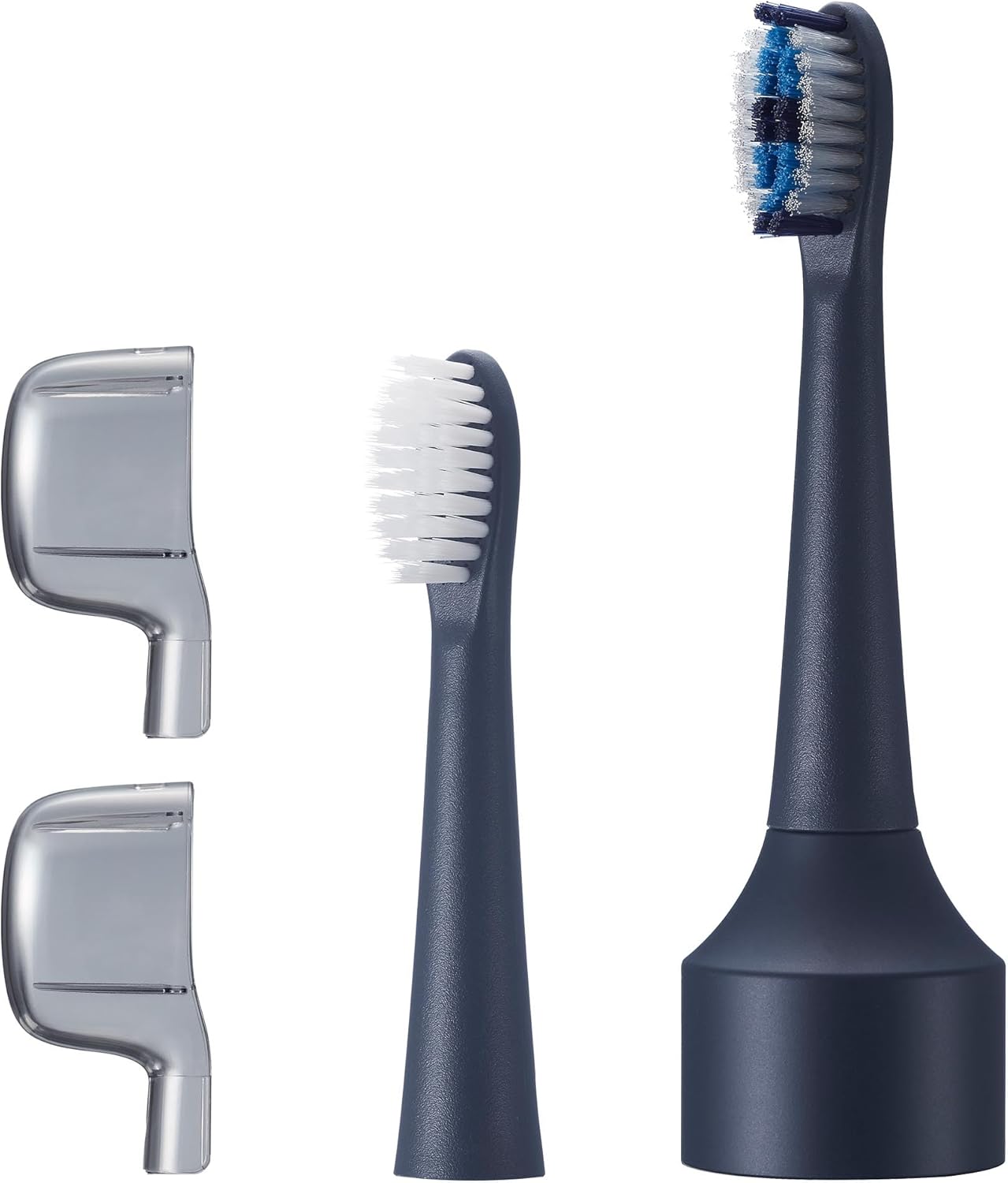 Panasonic MultiShape Electric Toothbrush Attachment, with Two Brush Types Including Extra-Fine and Multi-Fit and Travel Caps for Easy Portability - ER-CTB1-A