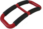 Stander Handy Handle, Lift Assist Device for Elderly and Disabled, Patient Standing Aid for Handicapped, Red with Rubber Grip