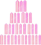 Amazing Gemstone Crystal Points Bulk Healing Crystals & Stones - Premium Single Terminated Healing Wand Point Bulk Crystals for Crafts, Crystal Grid, DIY Work