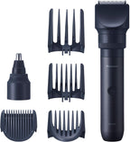 Panasonic MultiShape Precision Trimming Kit, with Beard, Hair and Body Trimmer Attachment with Adjustable Trim Dial, Nose Hair Trimmer, Wet/Dry, Easy-Clean Customizable Grooming Kit - ER-Precision