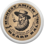 Honest Amish Beard Balm Leave-in Conditioner - Made with only Natural and Organic Ingredients - 2 Ounce Tin