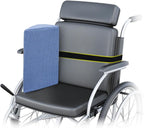 KAAMOS Lateral Support for Wheelchair Wedge Cushion, Side Guard Support Wheelchair Positioning Wedge, Wheel Chair Side Padding for Elderly, Chair Lateral Back Support for Sitting Upright (1PCS)
