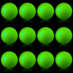 Deekin Glow in The Dark Golf Balls for Night Sports Fluorescent Night Glow Golf Balls Gift Novelty Light up LED Stocking Stuffers for Men Women