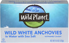 Wild Planet White Anchovies Lightly Salted in Water -- 4.4 oz
