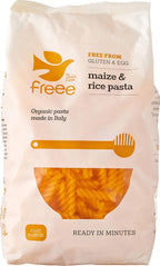 Doves Farm Gluten Free Organic Maize & Rice Fusilli 500g - 4 Pack