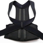 Plus Size XS-5XL Posture Corrector Women Men Back Brace For Upper And Lower Back Pain Relief, Adjustable Scoliosis Hunchback Correction Belt Decompression Neck Shoulders(Black,4X-Large)
