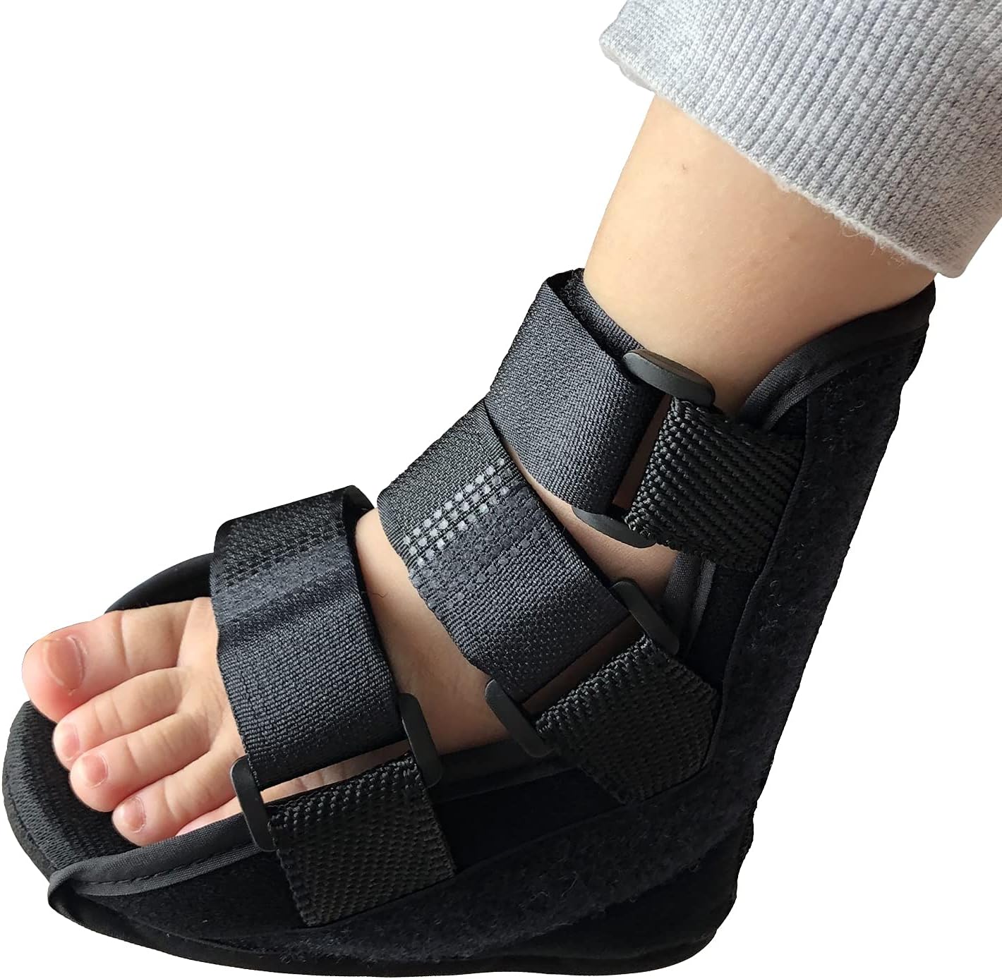 AFO Drop Foot Brace for Kids Toddler Ankle Foot Orthotics Night Splint, Baby Functional Orthotics & Foot Stabilizer, Improves Standing or Walking (14CM)