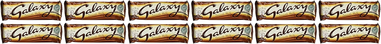 Galaxy Smooth Milk Chocolate 42g (12 Bars)