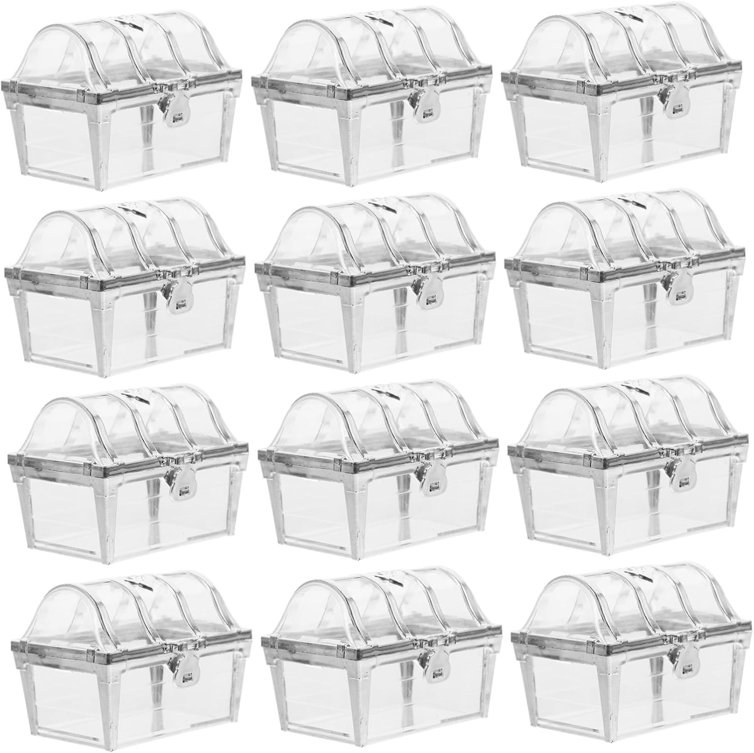 ABOOFAN Luxury Wedding Favor Box Set 12pcs Decorative Treat Boxes for Party Decorations