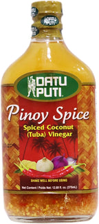 Pinoy, Spiced Coconut (Tuba) Vinegar, 12.68 oz