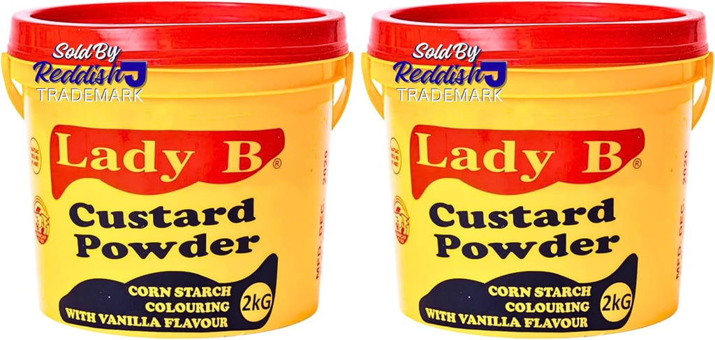 Lady B Custard Powder (1.6KG (3.6LB 2 PACKS)