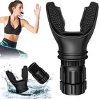 Portable breathing exercise device for lungs, Breathing trainer with Resistance Adjustable, Lung Trainer with excellent quality silicone, Improve Breathing Capacity and Endurance,Easy to Clean and Use
