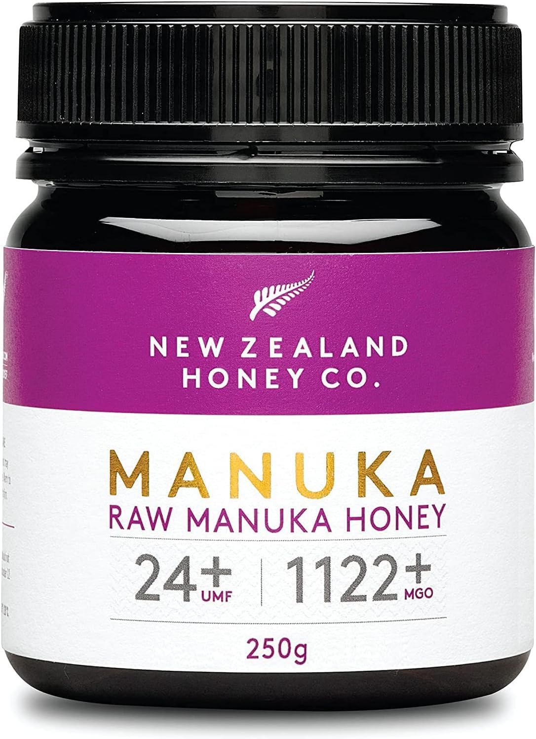 New Zealand Honey Co. Raw Manuka Honey UMF 24+ / MGO 1122+ | UMF Certified | 8.8oz | Pure Raw Honey