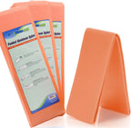 Primacare IS-5236 36", 3-Pack, Padded Aluminum Splint for Hands, Legs, Fractured Limbs, Nose, Ankle or Braces, Universal Waterproof Medical Tactical Splints for First Aid and Emergency Support, Orange