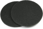 Auniwaig 7 Inch 1200-Grit Scrubber Scouring Pads Drill Power Brush Scuffing Disc Hoop and Loop Surface Conditioning Disc for Bathroom & KitchenTile Cleaning Gray 2Pcs